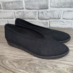 Eileen Fisher Black Knit Women's Flats